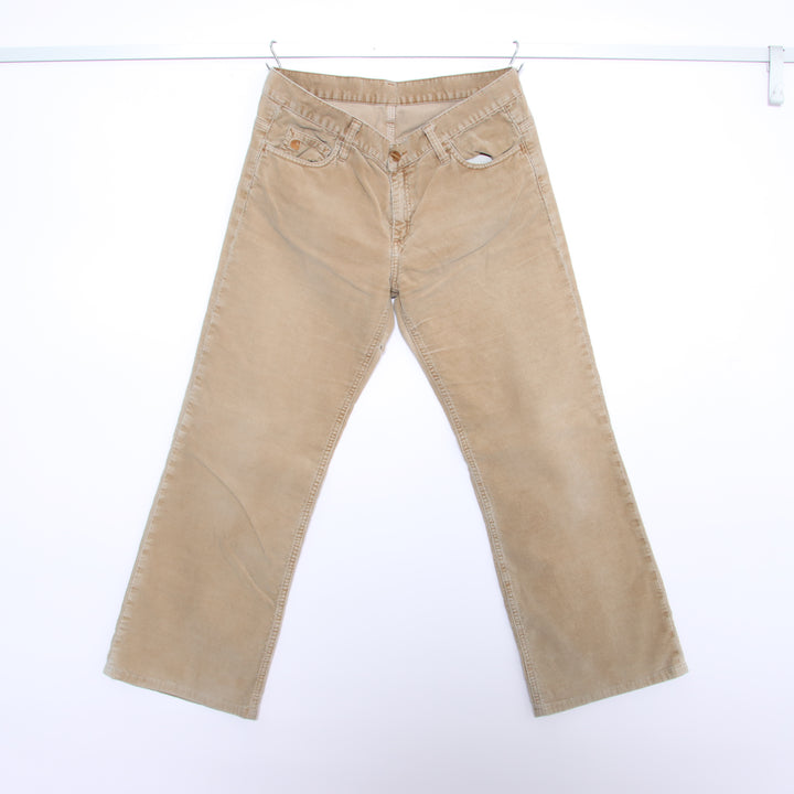 Carhartt Urban Pant Jeans in Velluto Marrone W29 L32 Donna