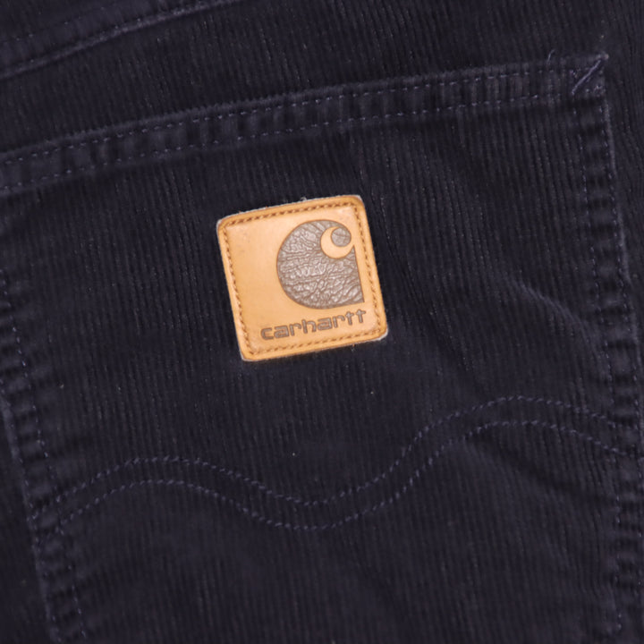 Carhartt Western Pant Jeans in Velluto Blu W34 L34 Unisex