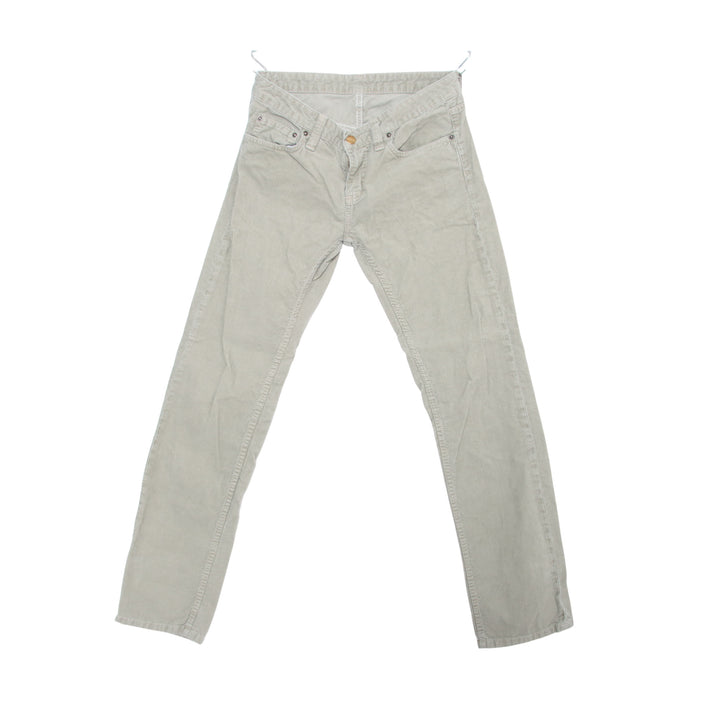 Carhartt Jeans in Velluto Grigio W27 L32 Donna