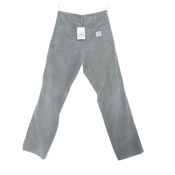 Carhartt Jeans in Velluto Grigio W30 Unisex