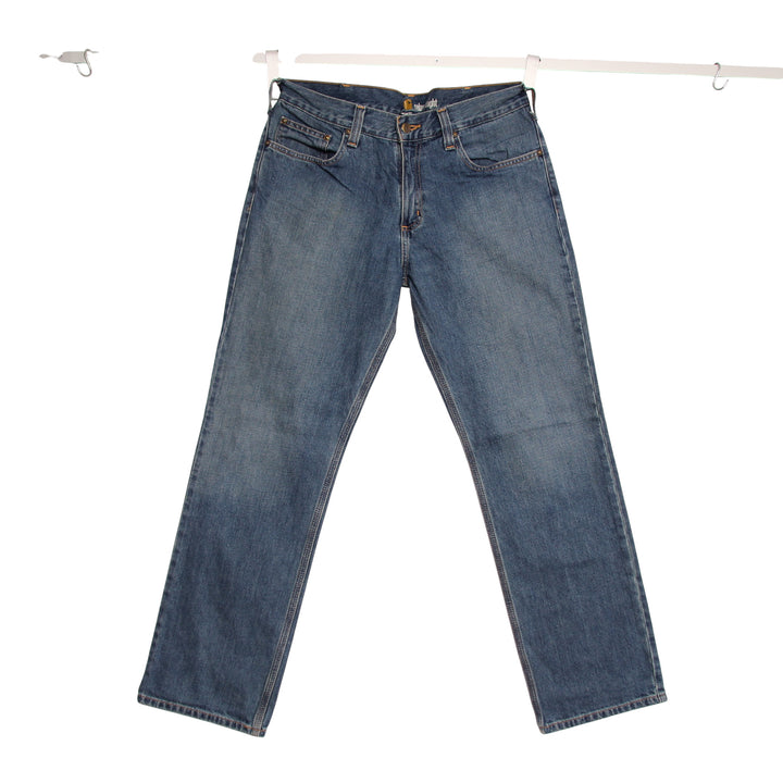 Carhartt Relaxed Straight Jeans Denim W34 L32 Uomo