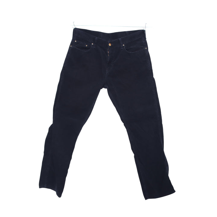 Carhartt Western Pant Jeans in Velluto Blu W34 L34 Unisex