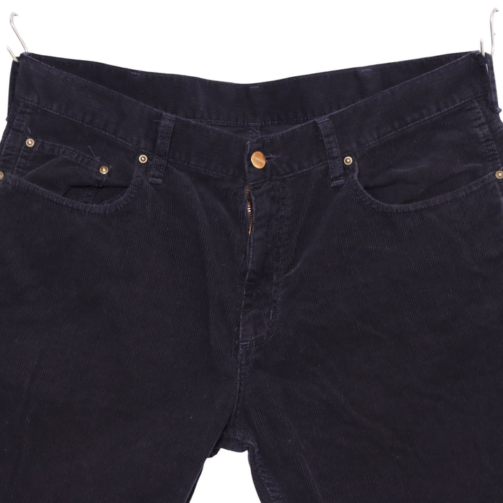 Carhartt Western Pant Jeans in Velluto Blu W34 L34 Unisex