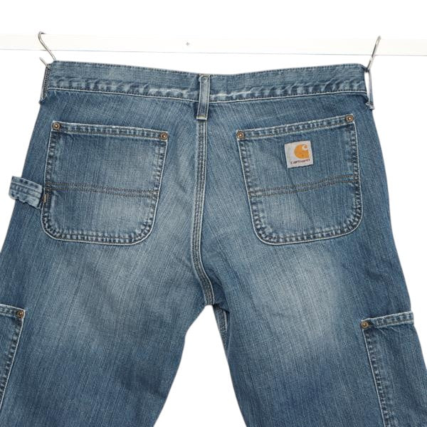 Carhartt double knee pant jeans denim W28 L32 donna