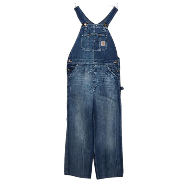 Carhartt salopette di jeans denim taglia M uomo