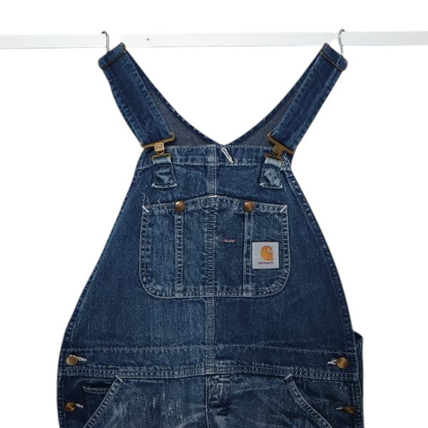 Carhartt salopette di jeans denim taglia M uomo