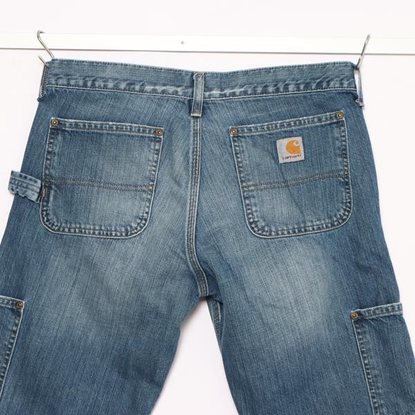 Carhartt double knee pant jeans denim W28 L32 donna