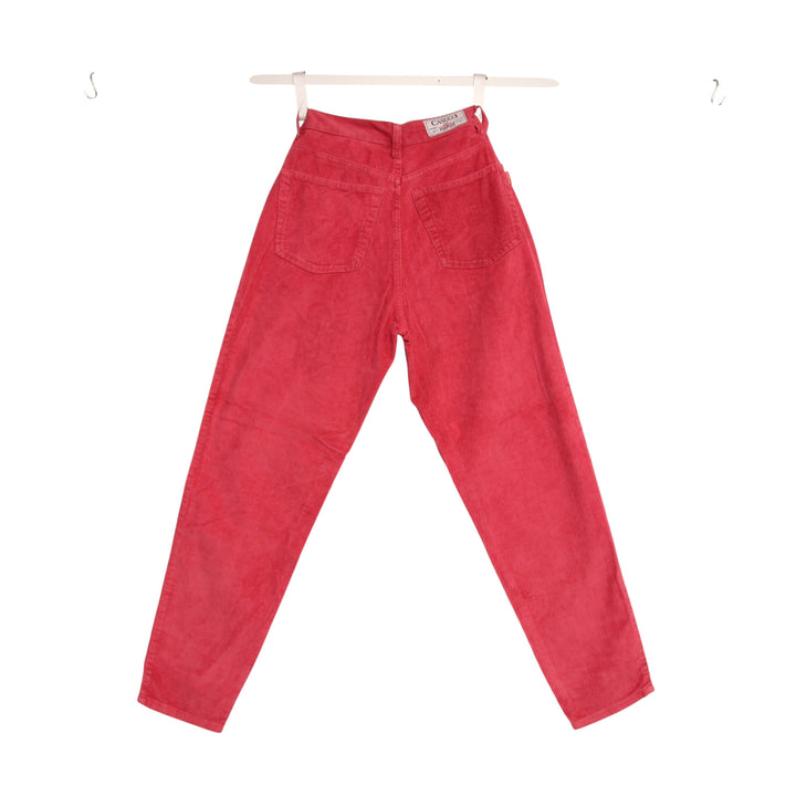 Casucci Mom Fit Jeans in Velluto Rosa Taglia 11 Donna