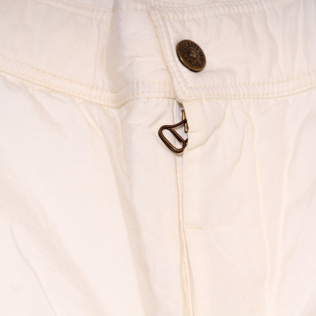 Cerruti 1881 Pantalone Imbottito Bianco Taglia 46 Unisex