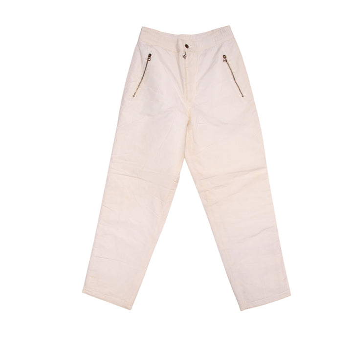 Cerruti 1881 Pantalone Imbottito Bianco Taglia 46 Unisex