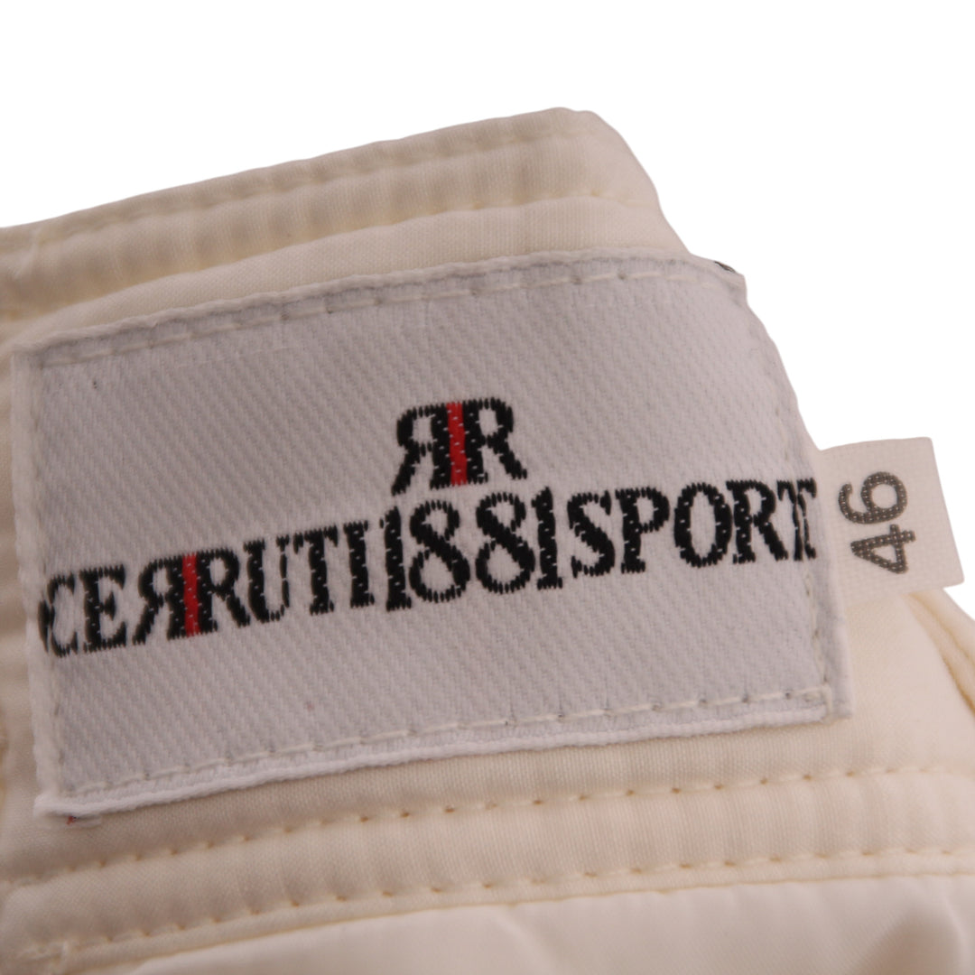 Cerruti 1881 Pantalone Imbottito Bianco Taglia 46 Unisex