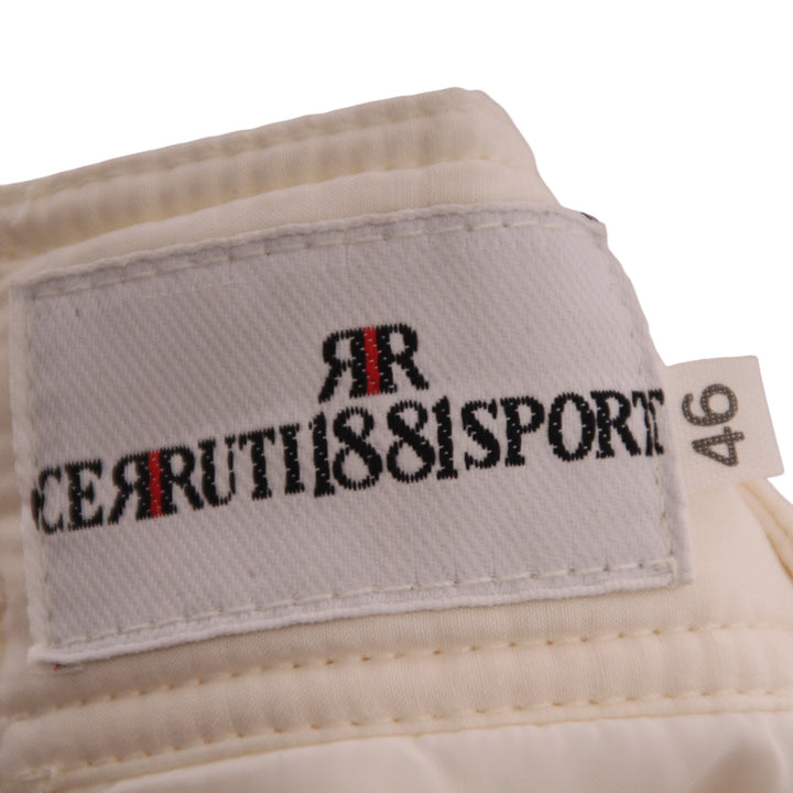 Cerruti 1881 Pantalone Imbottito Bianco Taglia 46 Unisex