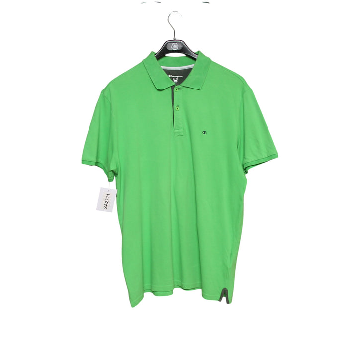 Champion Easy Fit Polo Verde Taglia 2XL Uomo