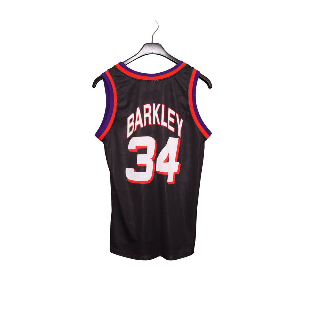 Champion Phoenix Suns Barkley Maglia da Basket Nera Taglia S Uomo