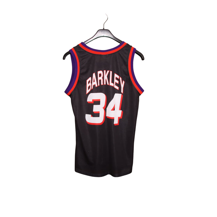 Champion Phoenix Suns Barkley Maglia da Basket Nera Taglia S Uomo