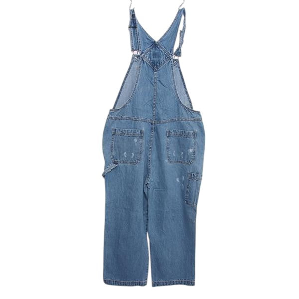 Cherokee salopette di jeans custom denim taglia S unisex