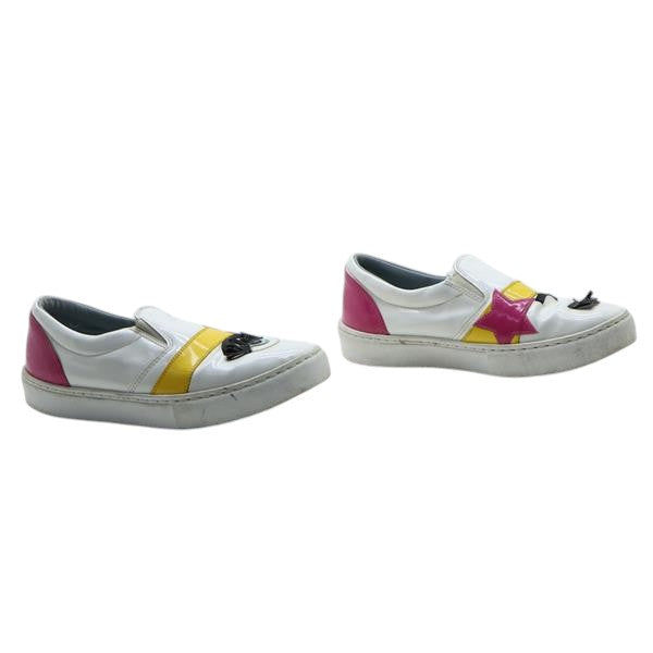 Chiara Ferragni sneakers slip on bianca EU 37 donna