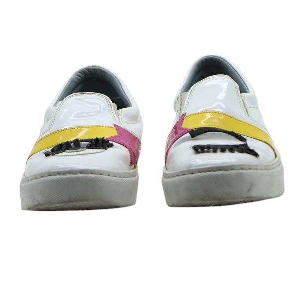 Chiara Ferragni sneakers slip on bianca EU 37 donna