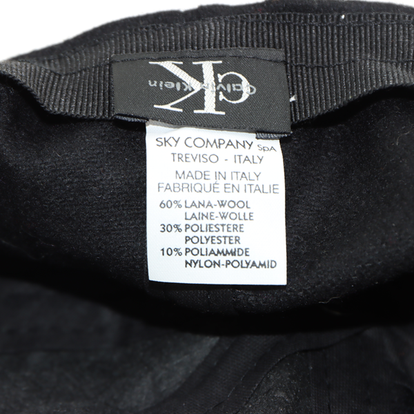 Clavin Klein cappello nero unisex deadstock w/tags