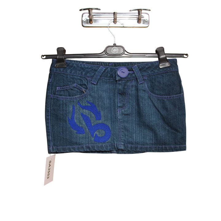 Combobella Minigonna di Jeans Denim Taglia 44 Donna
