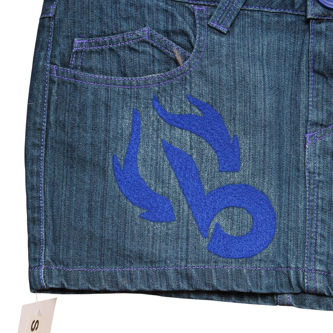 Combobella Minigonna di Jeans Denim Taglia 44 Donna