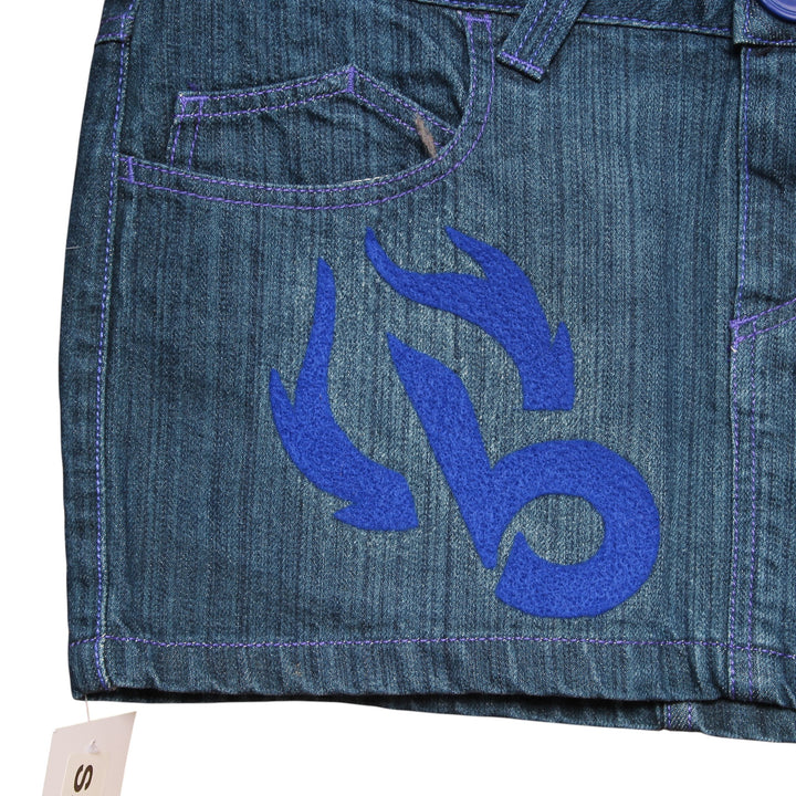 Combobella Minigonna di Jeans Denim Taglia 44 Donna