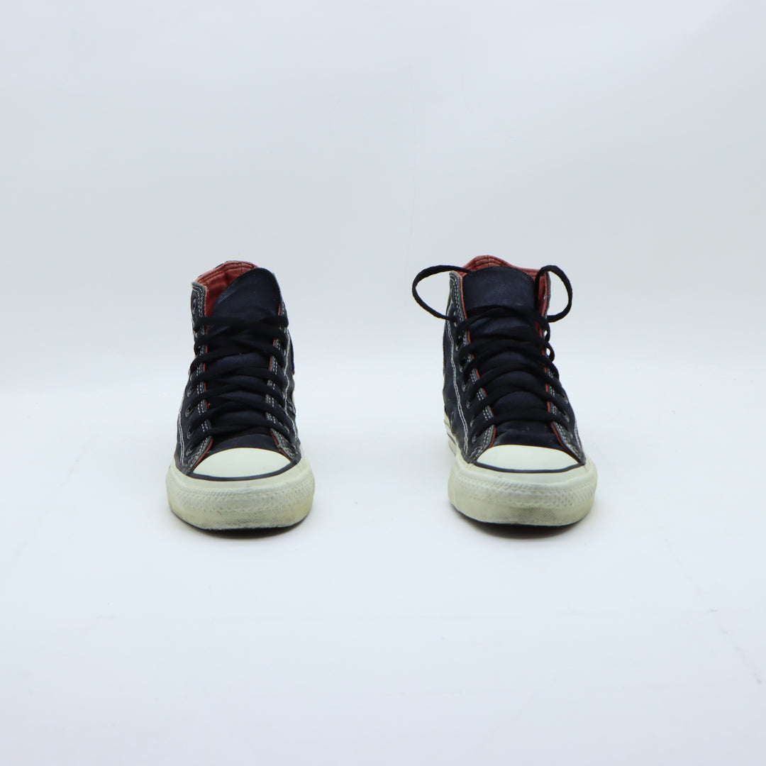 Converse All Star Scarpe Alte Nere US 6.5 Uomo Made in USA