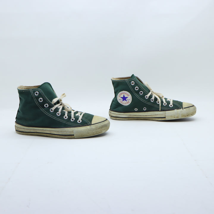 Converse All Star Scarpe Alte Verdi US 6.5 Uomo Made in USA