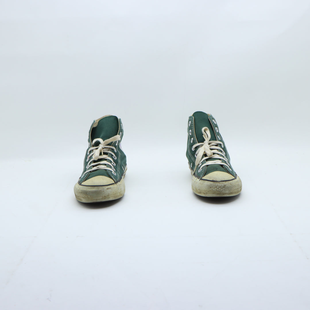 Converse All Star Scarpe Alte Verdi US 6.5 Uomo Made in USA
