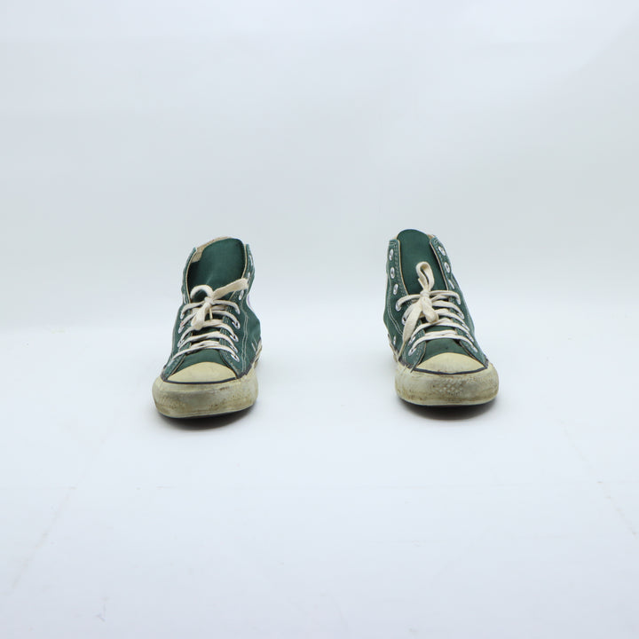 Converse All Star Scarpe Alte Verdi US 6.5 Uomo Made in USA