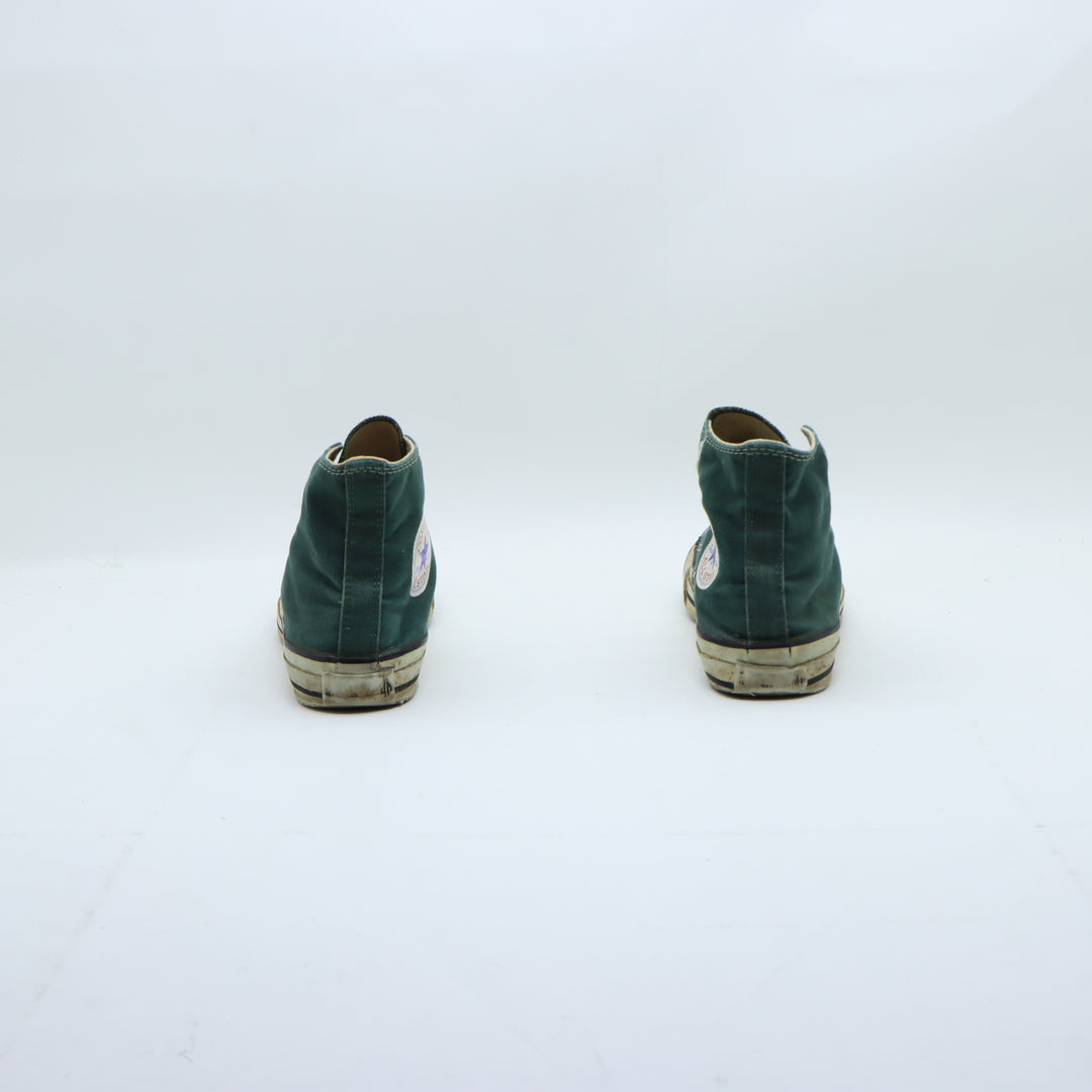 Converse All Star Scarpe Alte Verdi US 6.5 Uomo Made in USA
