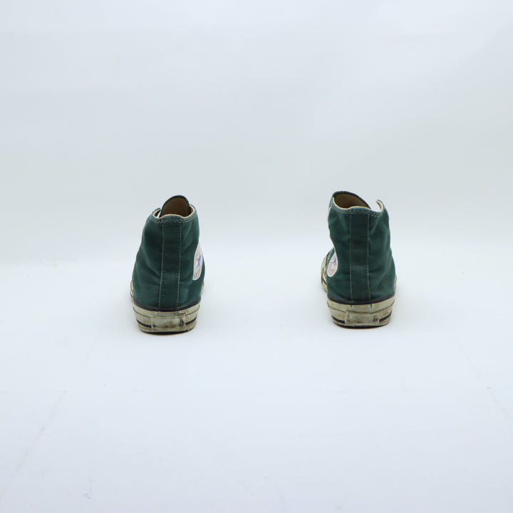 Converse All Star Scarpe Alte Verdi US 6.5 Uomo Made in USA