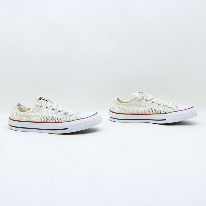 Converse Scarpa Bassa Bianca Numero 37 Donna