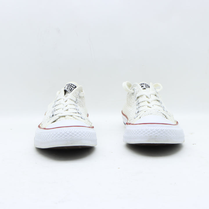 Converse Scarpa Bassa Bianca Numero 37 Donna