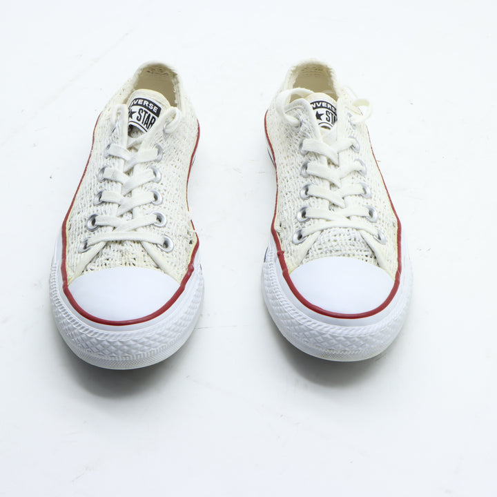 Converse Scarpa Bassa Bianca Numero 37 Donna