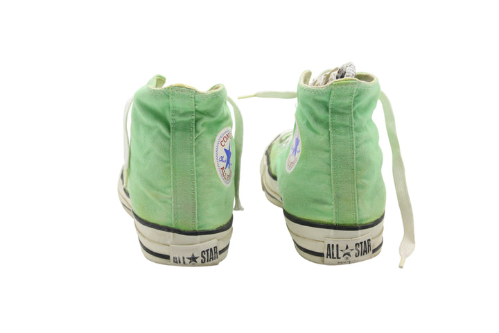 Converse All Star Made in USA Alte Col. Verde US 8.5 scarpe vintage