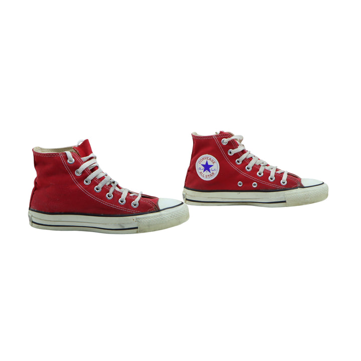 Converse All Star Scarpe Alte Rosse US 6 Uomo Made in USA