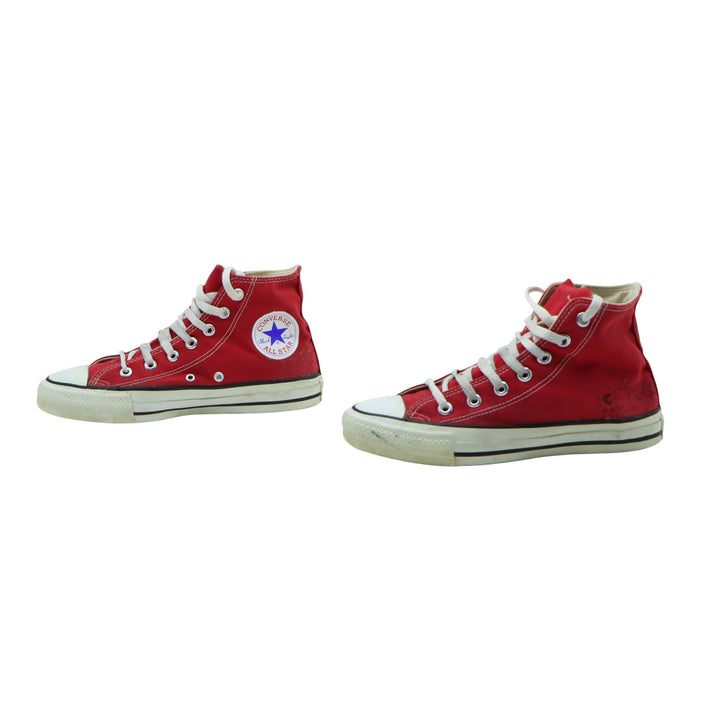 Converse All Star Scarpe Alte Rosse US 6 Uomo Made in USA