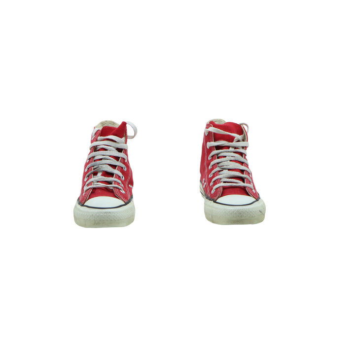 Converse All Star Scarpe Alte Rosse US 6 Uomo Made in USA
