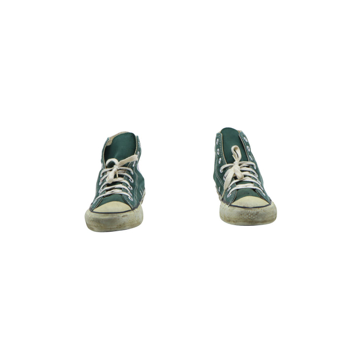 Converse All Star Scarpe Alte Verdi US 6.5 Uomo Made in USA