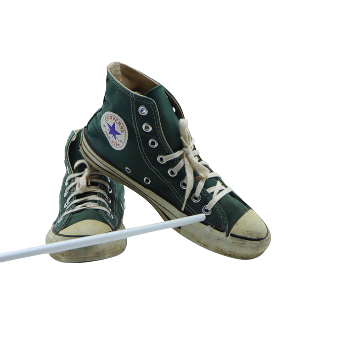 Converse All Star Scarpe Alte Verdi US 6.5 Uomo Made in USA