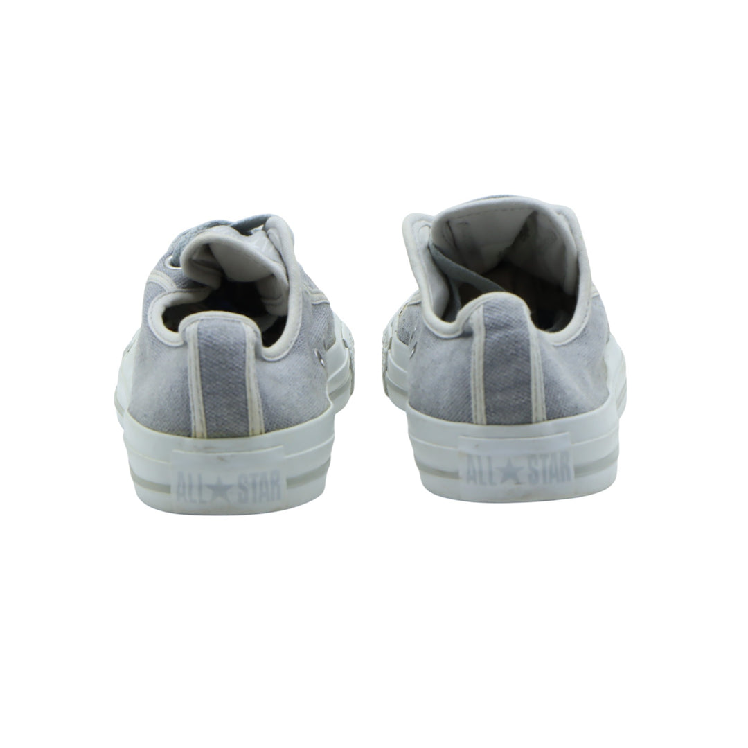 Converse All Star Sneakers Grigia in Tessuto EU 38 Unisex