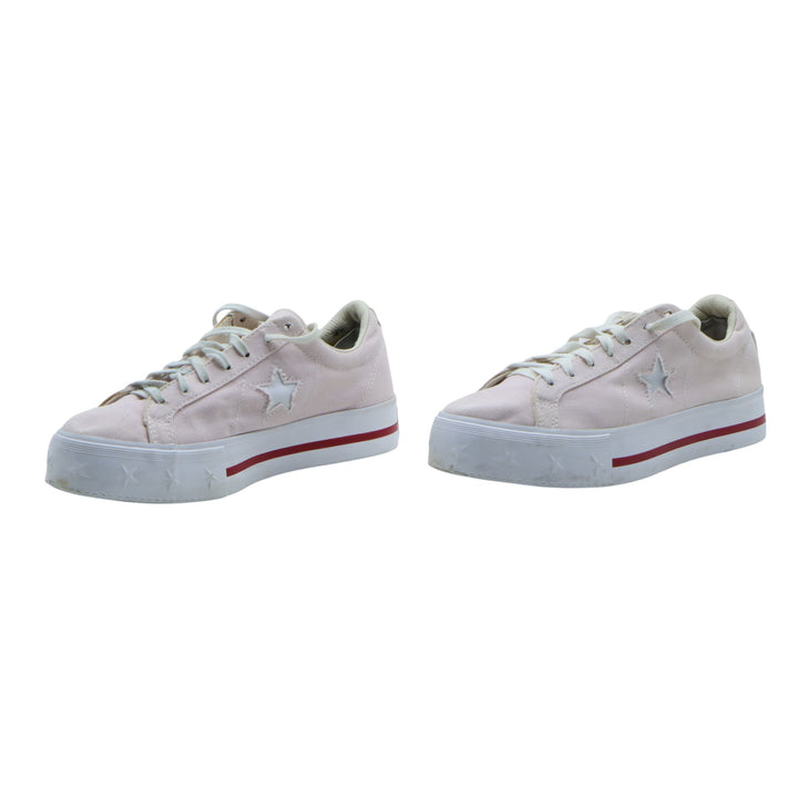 Converse One Star Platform Sneakers Platform Rosa in Tela EU 39 Donna