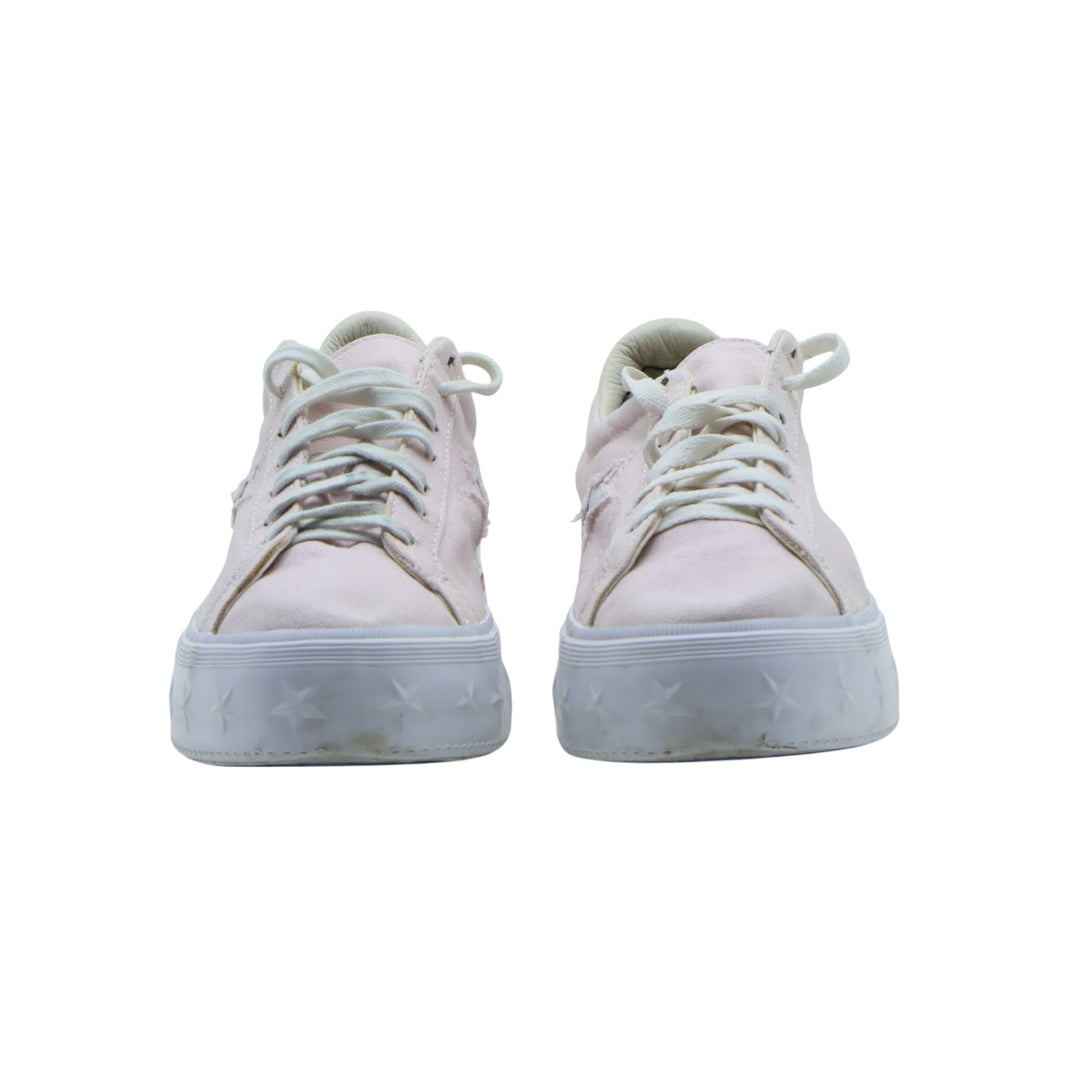 Converse One Star Platform Sneakers Platform Rosa in Tela EU 39 Donna