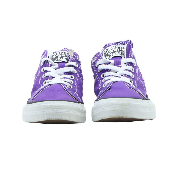 Converse One Star Sneakers Viola in Tela EU 38 Unisex