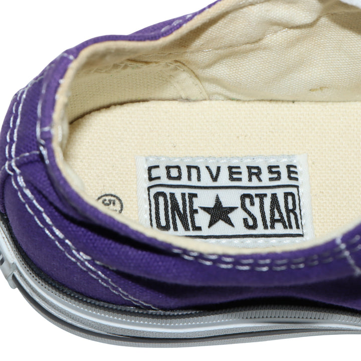 Converse One Star Sneakers Viola in Tela EU 38 Unisex