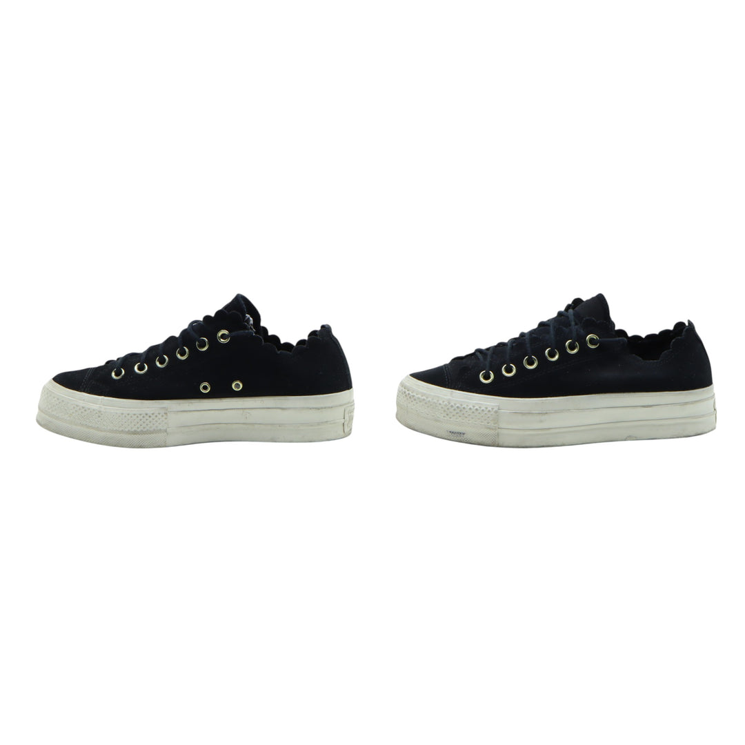 Converse Platform Sneakers Nera in Camoscio EU 39 Donna