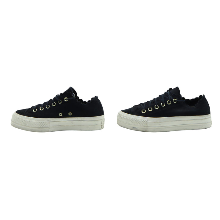 Converse Platform Sneakers Nera in Camoscio EU 39 Donna