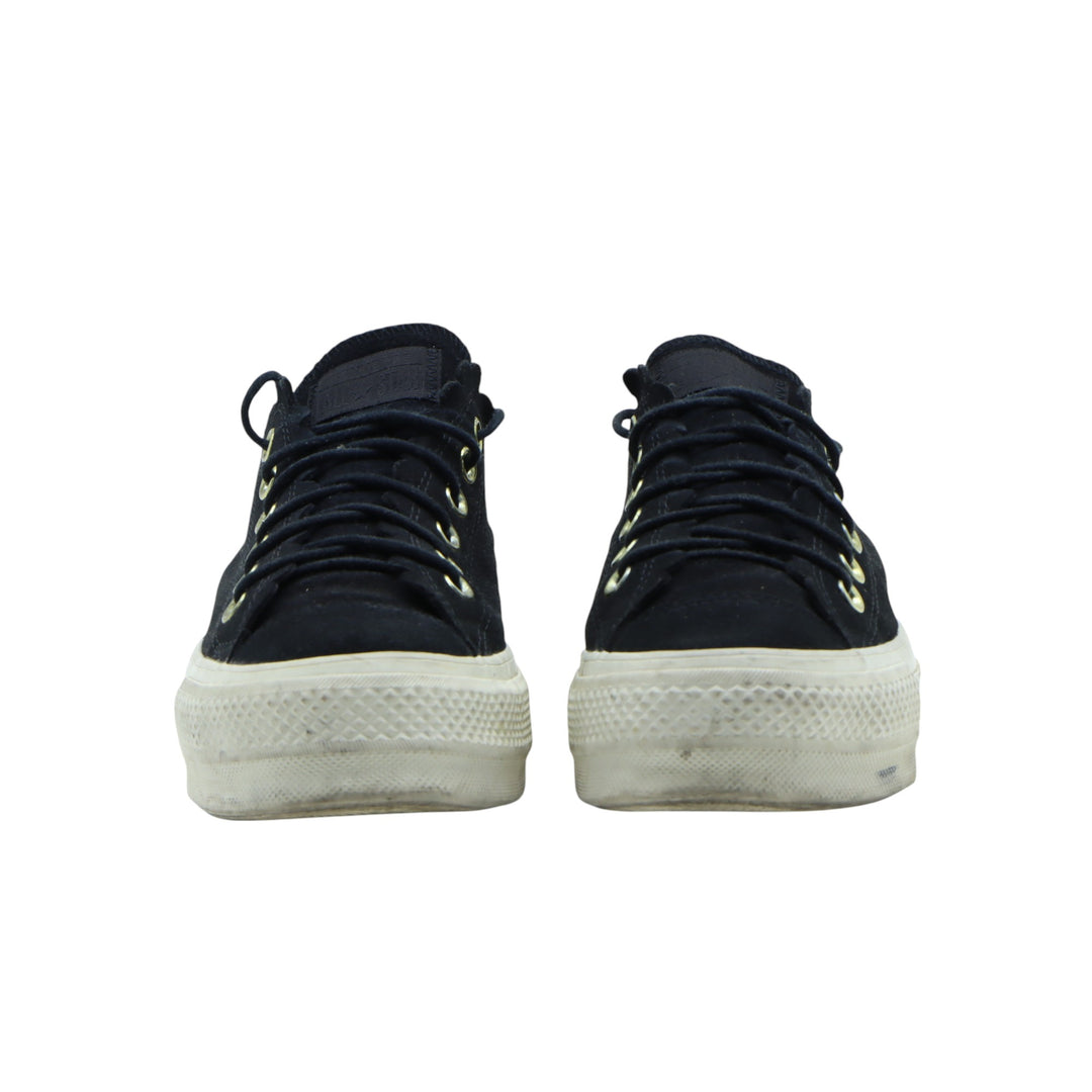 Converse Platform Sneakers Nera in Camoscio EU 39 Donna