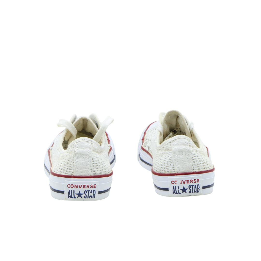 Converse Scarpa Bassa Bianca Numero 37 Donna